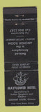 Matchbook Cover - Mayflower Hotel Serpent River ON
