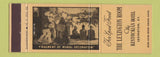 Matchbook Cover - Kentuckian Hotel Lexington Room Lexington KY