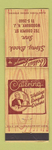 Matchbook Cover - Stony Brook Inn Woodbury NJ