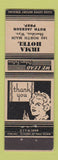 Matchbook Cover - Irma Hotel Sheridan WY
