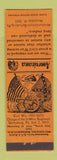 Matchbook Cover - Gettysburg PA Civil War Perkins Americana ORANGE