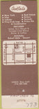 Matchbook Cover - First Cabin Anaheim CA