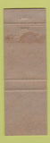 Matchbook Cover - Hotel Trusty Water Valley MS Perkins Americana GREEN WEAR