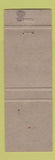 Matchbook Cover - Sikes Insurance Butler GA Perkins Americana PINK WEAR