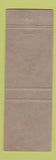 Matchbook Cover - William Vance Motel Tarboro NC Perkins Americana YELLOW