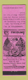 Matchbook Cover - Summerville WV Civil War Perkins Americana PINK