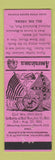 Matchbook Cover - Bull Run VA Civil War Perkins Americana PINK