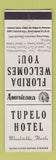 Matchbook Cover - Tupelo Hotel Wewahitchka FL Perkins Americana WHITE