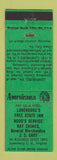 Matchbook Cover - General Store Lunenburg VA Perkins Americana GREEN