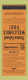 Matchbook Cover - Staten Island ST George NY Perkins Americana ORANGE