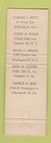 Matchbook Cover - RMS San Francisco CA 1958 GOLD Perkins Americana  WEAR