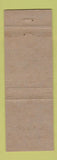 Matchbook Cover - Bank Goochland Court House VA Perkins Americana YELLOW