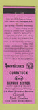 Matchbook Cover - Esso oil gas Currituck NC Perkins Americana PINK