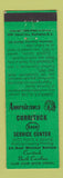 Matchbook Cover - Esso oil gas Currituck NC Perkins Americana GREEN