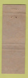 Matchbook Cover Cape Pines Motel Cape Hatteras NC Perkins Americana YELLOW WEAR