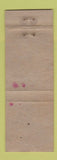 Matchbook Cover - Cavalier Court Manns Harbor NC Perkins Americana YELLOW WEAR