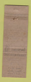 Matchbook Cover - Cavalier Court Manns Harbor NC Perkins Americana WHITE WEAR