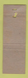 Matchbook Cover - Peoples' Fountain Heathsville VA Perkins Americana YELLOW WORN