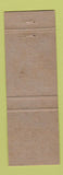 Matchbook Cover - Clark Commission Benton LA Perkins Americana ORANGE