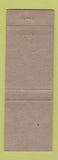 Matchbook Cover - Henry's Taxi Warsaw VA Perkins Americana PINK WEAR