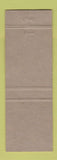 Matchbook Cover - St John Club Edgard LA Perkins Americana ORANGE