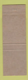 Matchbook Cover - First State Bank Paint Rock TX Perkins Americana ORANGE