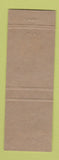 Matchbook Cover - First State Bank Paint Rock TX Perkins Americana WHITE