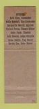 Matchbook Cover - Lansing MI Navy Mothers Club RMS Miami FL Perkins Americana