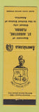 Matchbook Cover - St Augustine FL Perkins Americana YELLOW