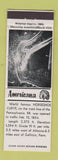 Matchbook Cover - Horseshoe Curve Gallitzin PA Perkins Americana WHITE