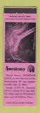 Matchbook Cover - Horseshoe Curve Gallitzin PA Perkins Americana PINK