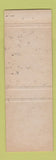 Matchbook Cover - Horseshoe Curve Gallitzin PA Perkins Americana YELLOW