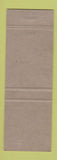 Matchbook Cover - Royal Hotel Winnsboro SC Perkins Americana YELLOW