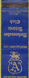 Matchbook Cover - Ambassador Athletic Club Salt Lake City UT