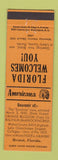 Matchbook Cover - Bristol FL Perkins Americana ORANGE