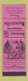 Matchbook Cover - Victory Cash Store Mayersville MS Perkins Americana PINK