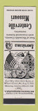 Matchbook Cover - Centerville MO Civil War Perkins Americana WHITE