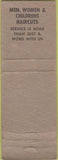 Matchbook Cover - Paul's Barber Shop Fairfield CA