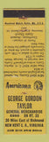 Matchbook Cover - Esso oil gas New Kent CH VA Perkins Americana YELLOW WEAR