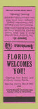 Matchbook Cover - Bristol FL Perkins Americana PINK