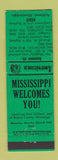 Matchbook Cover - RM Stephens Ashland MS Perkins Americana GREEN
