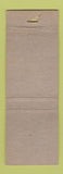 Matchbook Cover - Ash Lawn Motel Harrisonburg VA Perkins Americana YELLOW WORN
