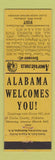 Matchbook Cover - Shirley Court Grove Hill AL Perkins Americana YELLOW
