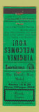 Matchbook Cover - Brandy Way Motel Brandy VA Perkins Americana GREEN WEAR