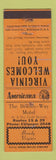 Matchbook Cover - Brandy Way Motel Brandy VA Perkins Americana ORANGE WEAR