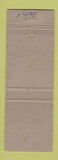 Matchbook Cover - Brandy Way Motel Brandy VA Perkins Americana ORANGE WEAR