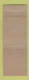Matchbook Cover - Princess Anne Soda Shop VA Perkins Americana WHITE