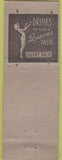 Matchbook Cover - Mike's Cafe York PA pinup