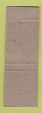 Matchbook Cover JR Carson Texaco oil gas Nottoway CH VA Perkins Americana YELLOW