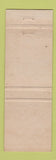 Matchbook Cover - Show Low AZ Perkins Americana YELLOW